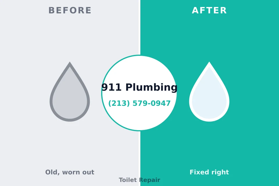 Before and after: plumbing repair Shenandoah, TX